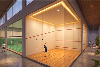 Badminton & Squash Courts